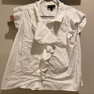 Lane Bryant ruffle blouse